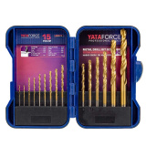 YATAFORCE Сверла по металлу, набор 15пр. YF-924U15