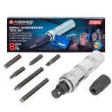 FORSAGE Отвертка ударная с набором бит, 8пр. F-5064D