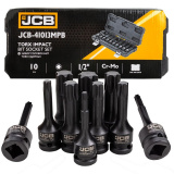 JCB Набор головок-бит TORX ударных 10пр. 1/2" JCB-41013MPB