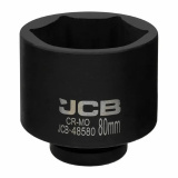 JCB Головка ударная 1", 80мм (6гр.) JCB-48580