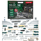 ROCK FORCE LIGHT Набор инструментов 142пр. 1/4", 3/8", 1/2" (6гр.) RF LIGHT-41421-5A