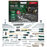 ROCK FORCE LIGHT Набор инструментов 142пр. 1/4", 3/8", 1/2" (6гр.) RF LIGHT-41421-5