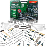 ROCK FORCE LIGHT Набор инструментов 180пр. 1/4", 3/8", 1/2" (6гр.) RF LIGHT-41802-5