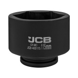JCB Головка ударная 1", 115мм (6гр.) JCB-485115