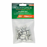ROCK FORCE Заклепки резьбовые алюминиевые М5 (20шт./к-т) RF-36453