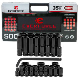 EVERFORCE Набор головок 35пр. 1/2" 6pt EF-4359MPB