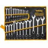 WMC TOOLS Набор ключей комбинированных 25пр. WMC-5261P36