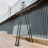 ISMA Стремянка телескопическая алюм. бытовая 5м (13+13 ступ.) ISMA-UP500-2