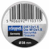 SCHEPPACH Плашка M12x1,5/Ф38 Sch-DIE12x1.5