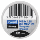 SCHEPPACH Плашка M8x1,25/Ф25 Sch-DIE8x1.25