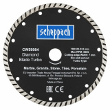 SCHEPPACH Круг отрезной 180*22,2*2мм Sch-CW59984