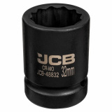 JCB Головка ударная 1'', 32мм (12гр.) JCB-48832