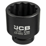 JCB Головка ударная 1'', 52мм (12гр.) JCB-48852