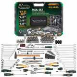 ROCK FORCE Набор инструментов 142+6пр. 1/4", 3/8", 1/2" (6гр.,12гр.) RF-41421-5HD
