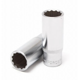 ROCK FORCE Головка глубокая 1/4", 11мм (12гр) RF-5295011