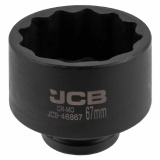 JCB Головка ударная 3/4", 67мм (12гр.) JCB-46867