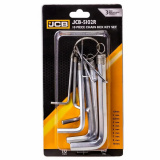 JCB Ключи Г-образные 6-гранные, набор 10пр. (1.5, 2, 2.5, 3-8, 10мм) JCB-5102R