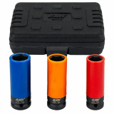 JBC Головки ударные тонкостенные, набор 3пр., 1/2" (6гр.) JBC-4032C