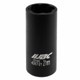 JBC Головка ударная двухсторонняя 1/2", 21мм (6гр.) JBC-4267-21