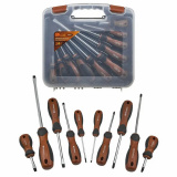 FORSTIME Отвертки в комплекте с битами, набор 10пр. FT-7010C
