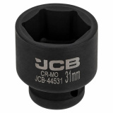 JCB Головка ударная 1/2", 31мм (6гр.) JCB-44531