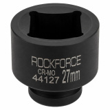 ROCK FORCE Головка ударная торцевая 4-гранная 1/2", 27мм RF-44127