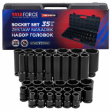 YATAFORCE Головки 1/2", набор 35пр. (6гр.) YF-4353-BV30