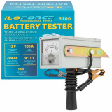 ILOFORCE Тестер аккумуляторных батарей аналоговый 12V, 100A, 200Ah IF-B100