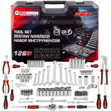 FORCEKRAFT Набор инструментов 128пр. 1/4", 1/2" (6гр.) FK-41283-5