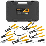 JCB Щипцы для снятия и установки хомутов и шлангов, набор 9пр. JCB-909G3
