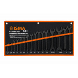 ISMA Набор ключей комбинированный 16пр. ISMA-5199 BLACK