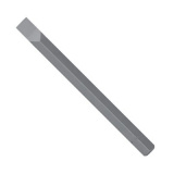 FORSAGE 5/16" бита шлицевая 80ммL 9мм F-1538009