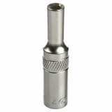 LIGE Головка торцевая  4мм 1/4" 6-гранная глубокая L-50мм LG-25104