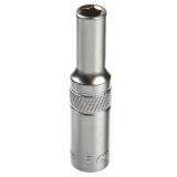 LIGE Головка торцевая  5мм 1/4" 6-гранная глубокая L-50мм LG-25105