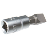 LIGE Головка-бита 1/4" SLOTTED SL8мм LG-28108