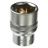LIGE Головка торцевая 20мм 1/2" 6-гранная L-38мм LG-43120LIGE