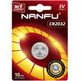 Элемент питания CR2032-BL1 таблетка (с графеном) NANFU