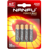 Элемент питания AAA: LR03-BL4 ALKALINE 1,5V NANFU