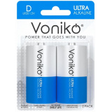 Элемент питания : LR20-BC2 ALKALINE ULTRA 1,5V VONIKO