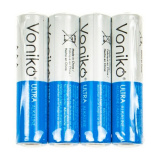 Элемент питания AAA: LR3-BC4 ALKALINE ULTRA 1,5V VONIKO