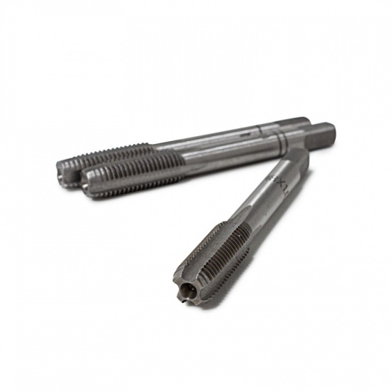 ROCK FORCE Метчик M8x1 (3шт), в пластиковом футляре RF-TAP8x1 - 1