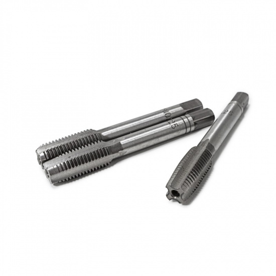 ROCK FORCE Метчик M10x1,25 (3шт), в пластиковом футляре RF-TAP10x1,25 - 1