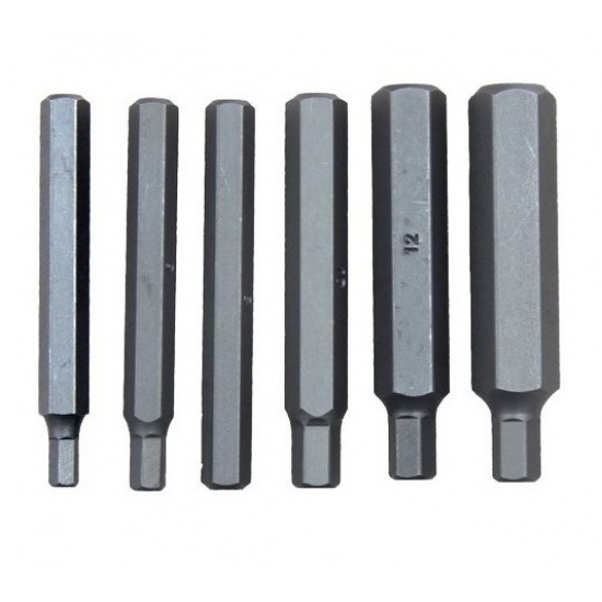 ROCK FORCE Бита 6-гранная H5х70ммL, 5/16" RF-1547005 - 1