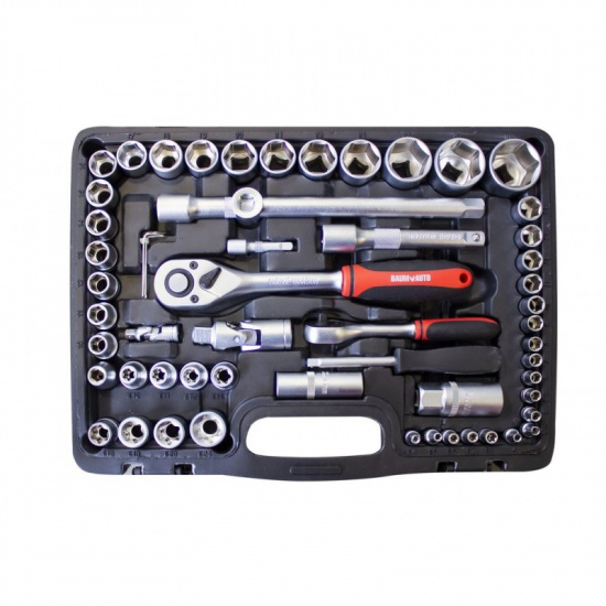 BAUMAUTO Набор инструмента 108пр. 1/2",1/4" (6гр.)(4-32мм) BM-41082-5 - 1