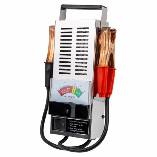 ROCK FORCE Тестер аккумуляторных батарей аналоговый (6V-12V, 100А) RF-8310 - 1