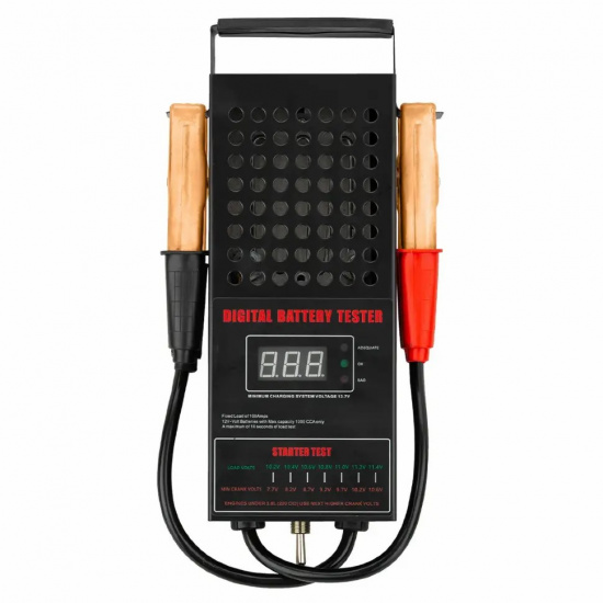 ROCK FORCE Тестер аккумуляторных батарей цифровой (12V, 100А) RF-8311 - 1