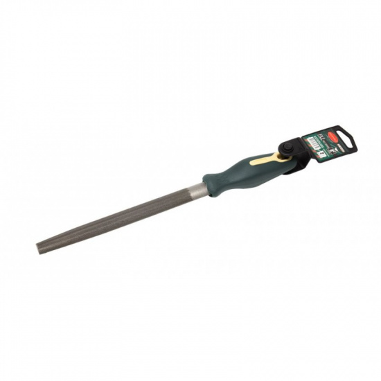 ROCK FORCE Напильник полукруглый 6"-150мм, на пластиковом держателе RF-5056P26 - 1