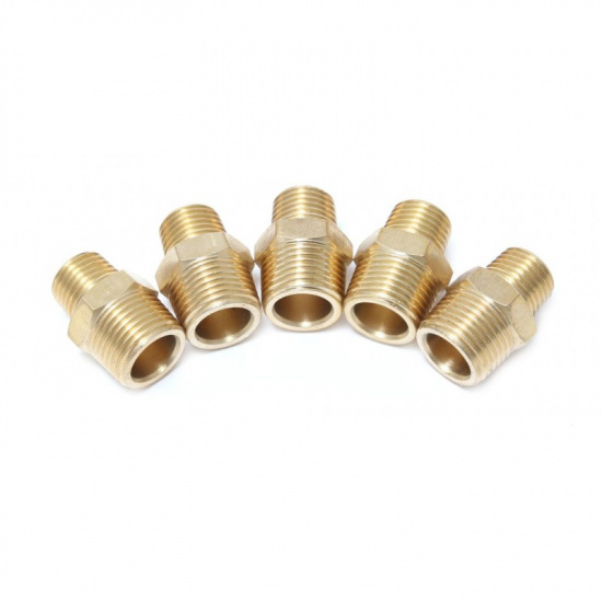 FORSAGE Соединитель резьбовой наруж. резьба 1/2"x3/8", к-т 5шт. F-MM08/06K - 1