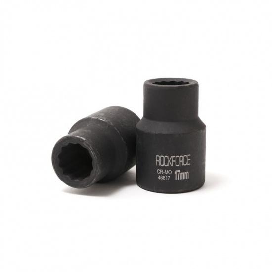 ROCK FORCE Головка ударная 17мм 3/4" 12гр. RF-46817 - 1