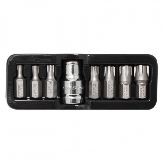 FORSAGE Набор бит RIBE c битодержателем,8пр. 1/2"(L:30;M5,М6,М7,М8,М10,М12,M14) в ложементе F-4089 - 1